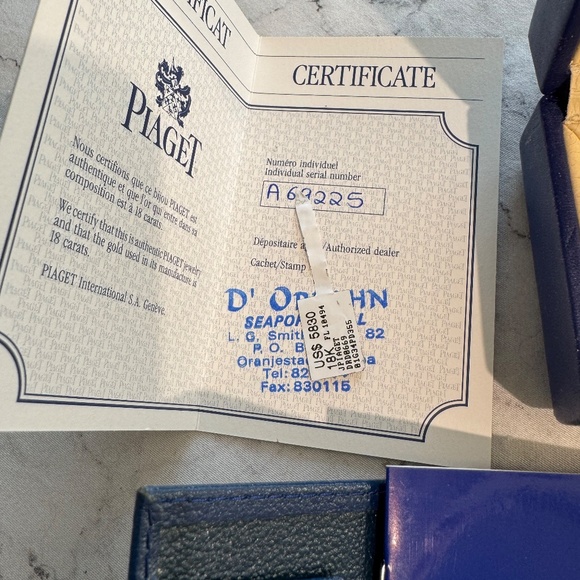 18Kt Yellow Gold Piaget Possession Diamond Ring - Picture 4 of 9